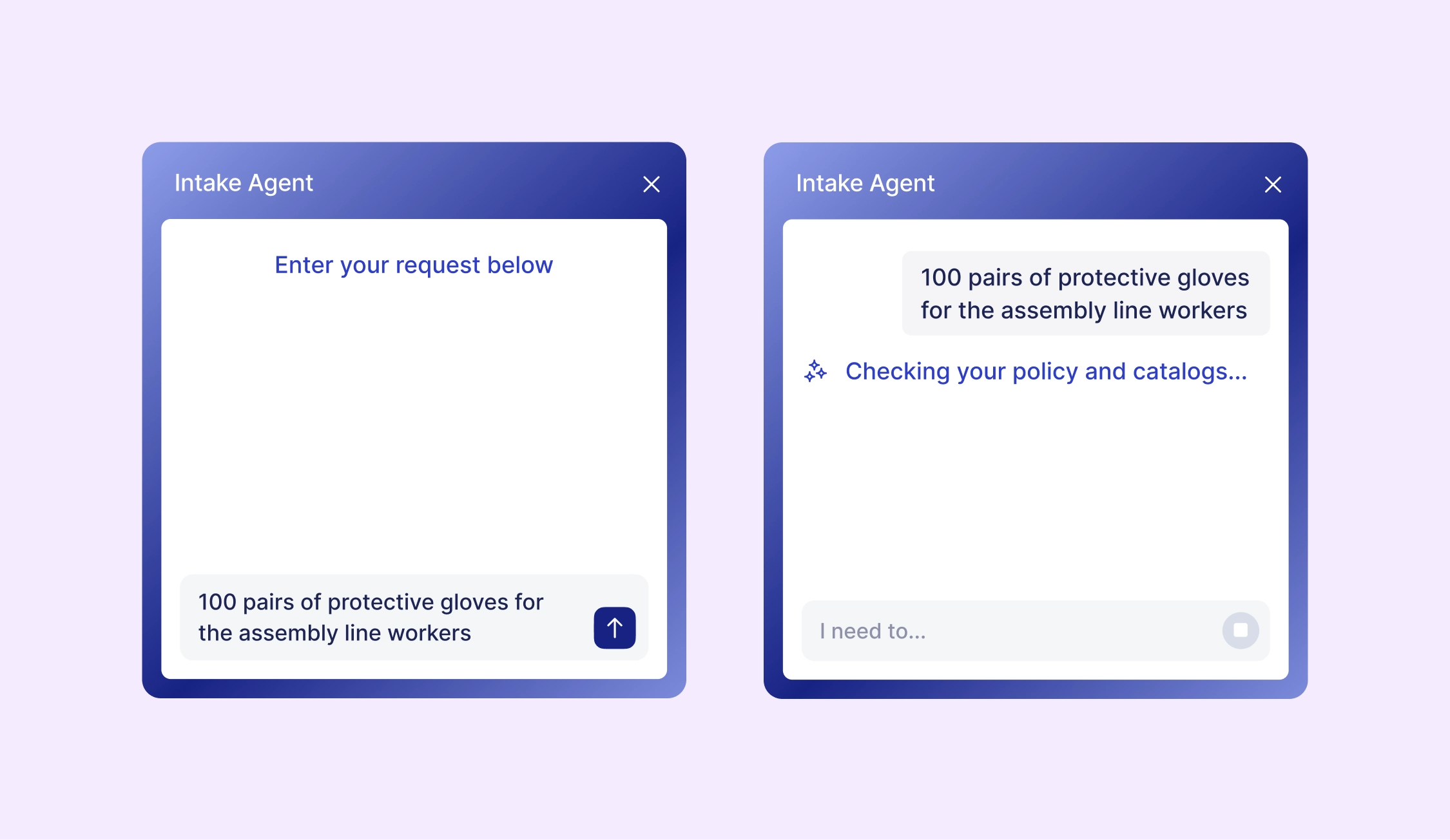 intake agent workflow